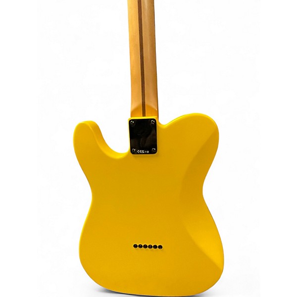 Used Fender PLAYER II Advanced Telecaster Ferrari Yellow Solid Body Electric Guitar