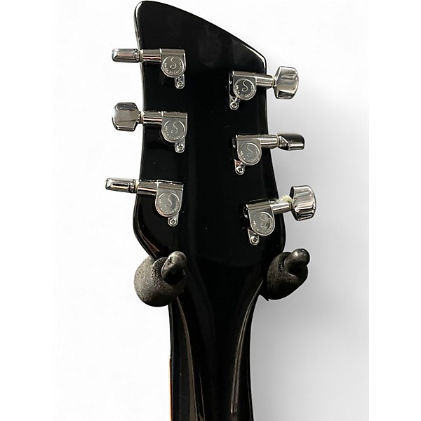 Used Rickenbacker 620 Black and White Solid Body Electric Guitar
