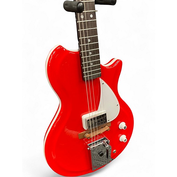 Used Supro Belmont Red Solid Body Electric Guitar