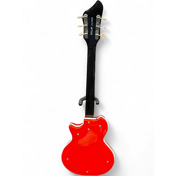 Used Supro Belmont Red Solid Body Electric Guitar