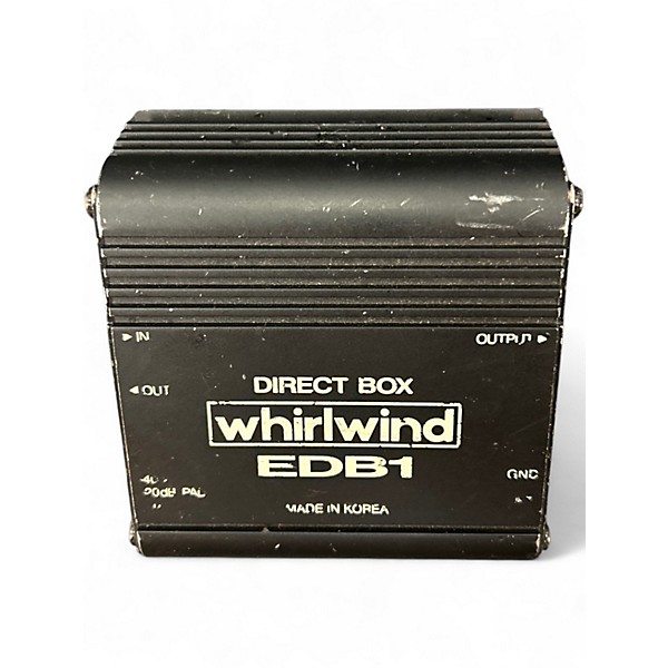 Used Whirlwind EDB1 DIRECT BOX Direct Box