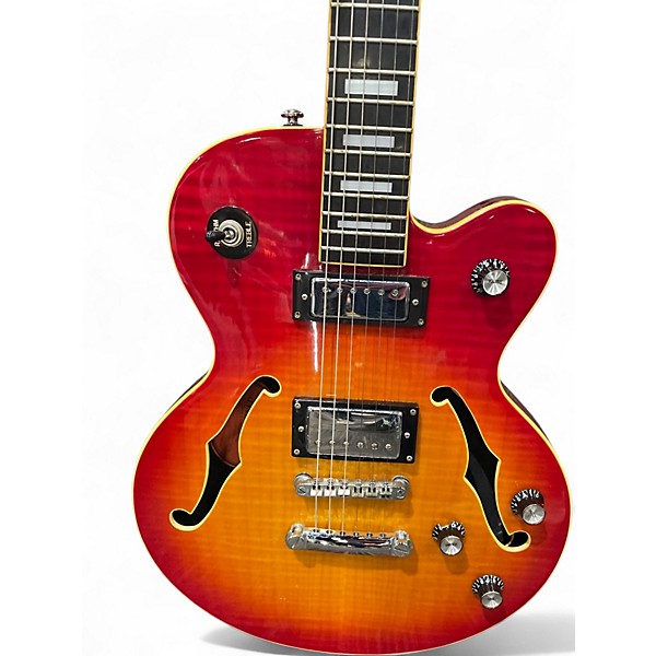 Used Epiphone ALLEYKAT 2 Color Sunburst Hollow Body Electric Guitar