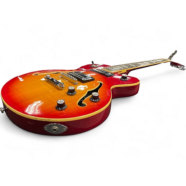 Used Epiphone ALLEYKAT 2 Color Sunburst Hollow Body Electric Guitar
