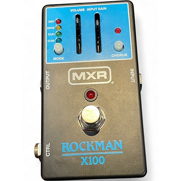 Used MXR ROCKMAN X 100 Effect Pedal