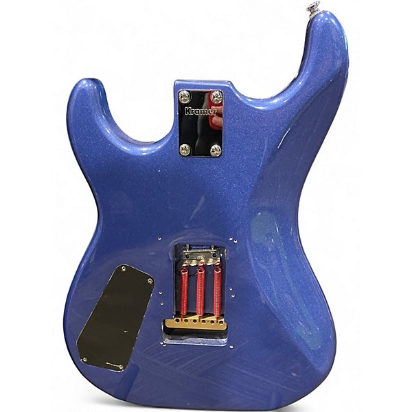 Used Kramer Baretta Candy Blue Solid Body Electric Guitar