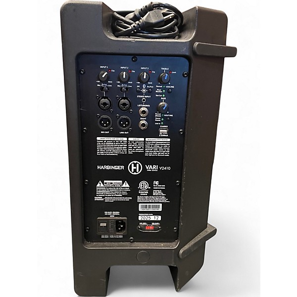 Used Harbinger Vari V2410 Powered Speaker