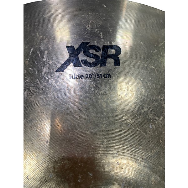Used SABIAN 20in XSR Cymbal