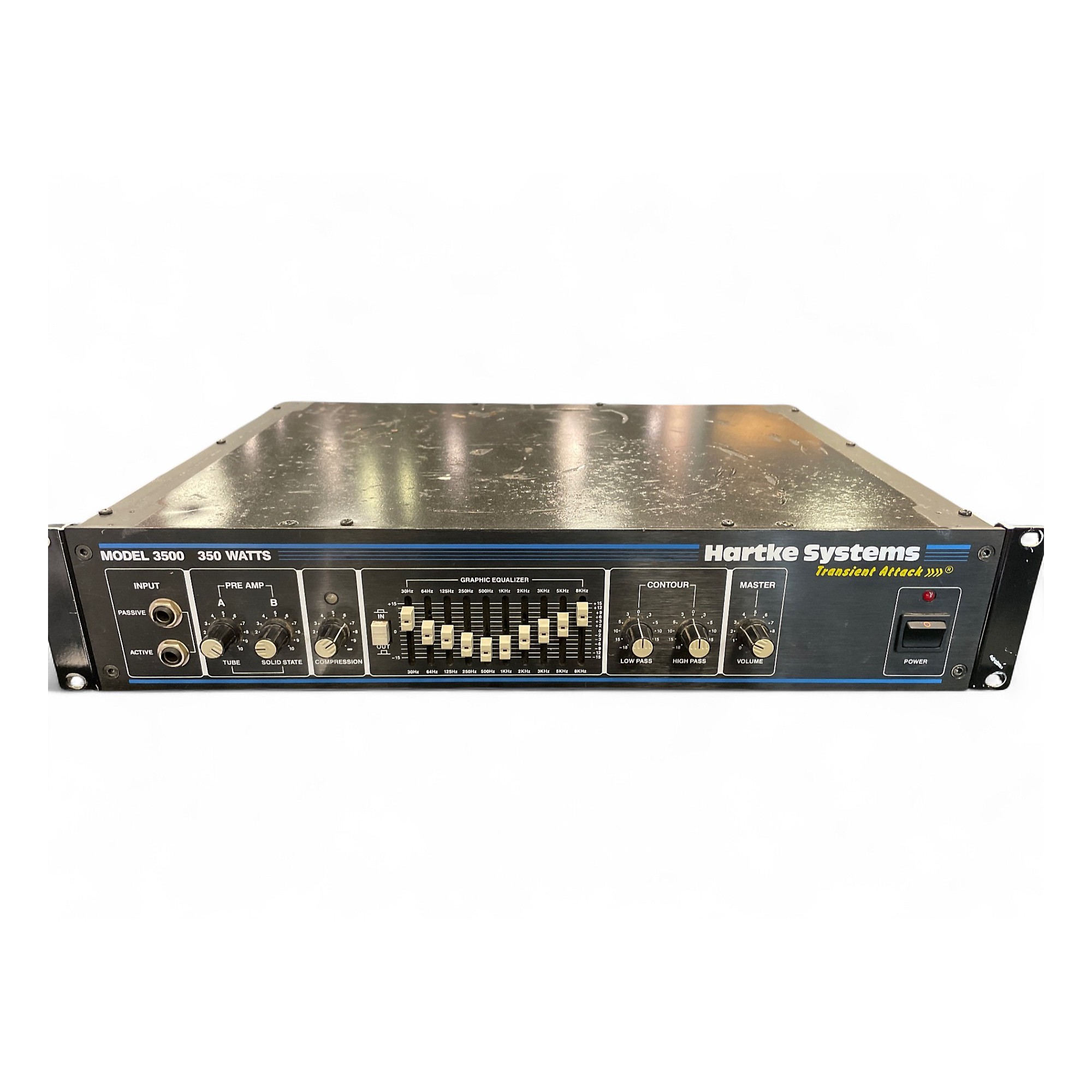 Used Hartke HA3500 Head w/ 4x10 & 1x15 Stack Bass Stack | Guitar