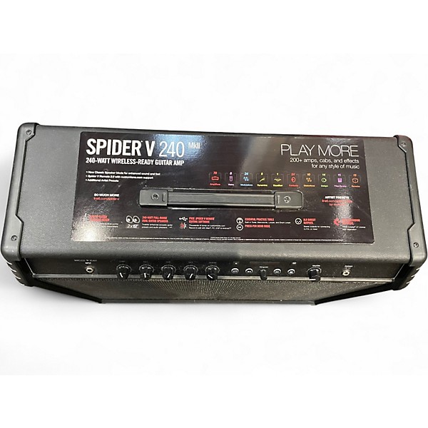 Used Line 6 Spider V 240 2x12 Guitar Combo Amp