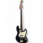 Used Fender Standard Jazz Bass Black Electric Bass Guitar thumbnail