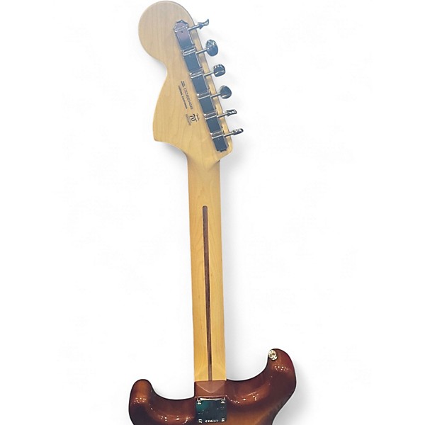 Used Fender American Performer Stratocaster Honeyburst Solid Body Electric Guitar