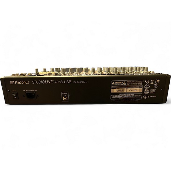Used PreSonus STUDIO LIVE AR16 Unpowered Mixer