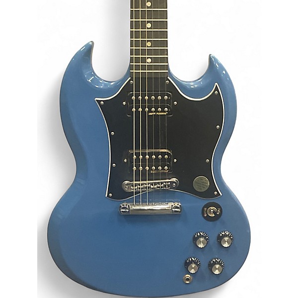 Used 2011 Gibson SG Special Blue Solid Body Electric Guitar