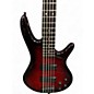 Used Ibanez GSR205SM Candy Red Burst Electric Bass Guitar