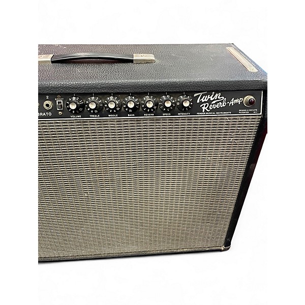 Used Fender 1965 Reissue Twin Reverb 85W 2x12 Tube Guitar Combo Amp