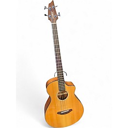 Used Breedlove Pursuit Bass Natural Acoustic Bass Guitar
