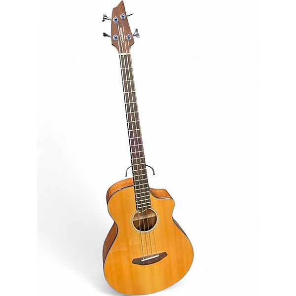 Used Breedlove Pursuit Bass Natural Acoustic Bass Guitar