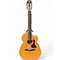 Used Taylor 214CEN Natural Classical Acoustic Electric Guitar thumbnail