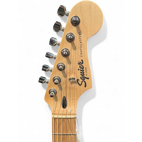Used Squier Bullet Stratocaster Blue Solid Body Electric Guitar