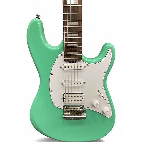 Used Sterling by Music Man Cutlass CT50 Plus Seafoam Green Solid Body Electric Guitar