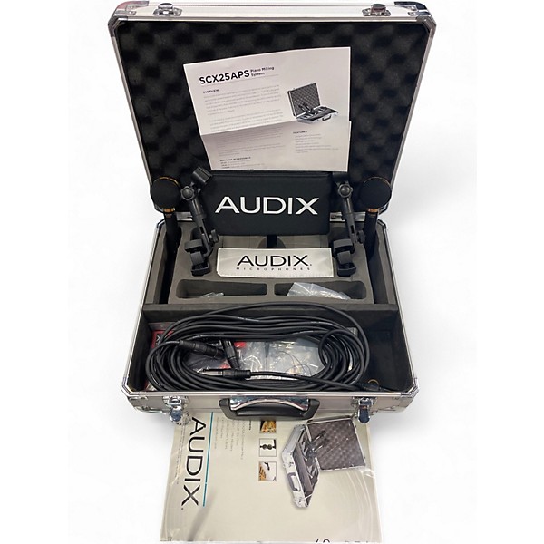 Used Audix SCX25A-PS Recording Microphone Pack