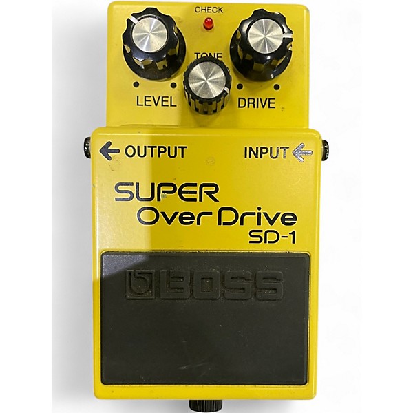 Used BOSS SD1 Super Overdrive Effect Pedal