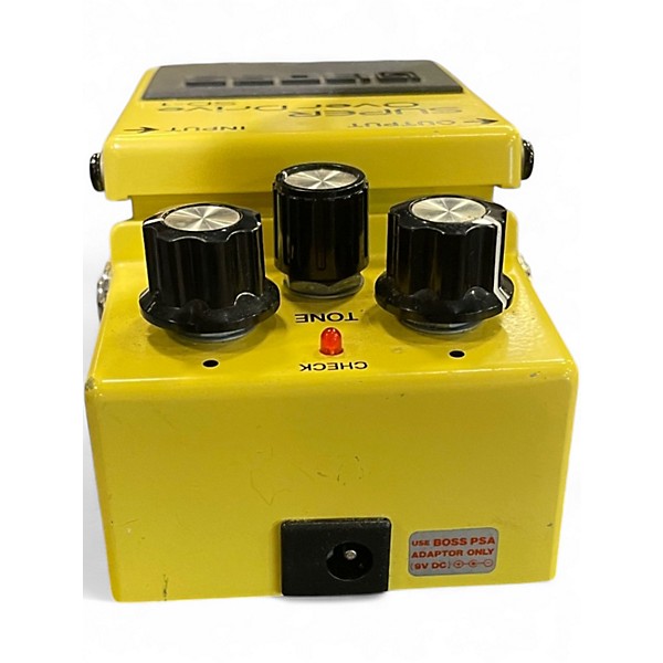 Used BOSS SD1 Super Overdrive Effect Pedal