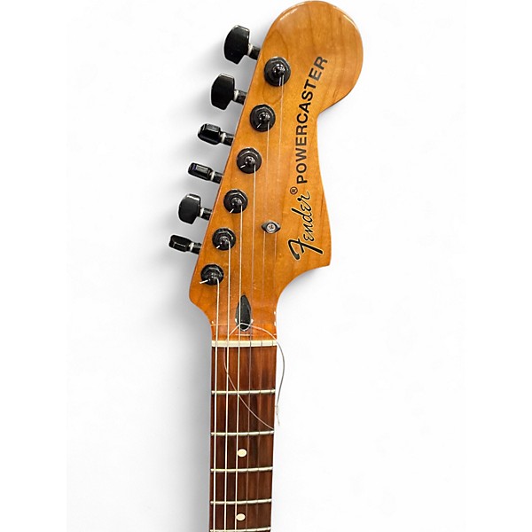 Used Fender The Powercaster Olympic White Solid Body Electric Guitar