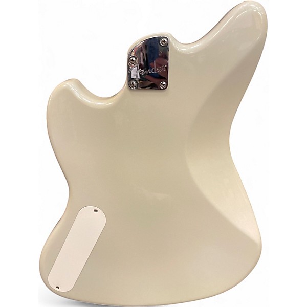 Used Fender The Powercaster Olympic White Solid Body Electric Guitar