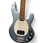 Used Sterling by Music Man Ray34 Silver Electric Bass Guitar