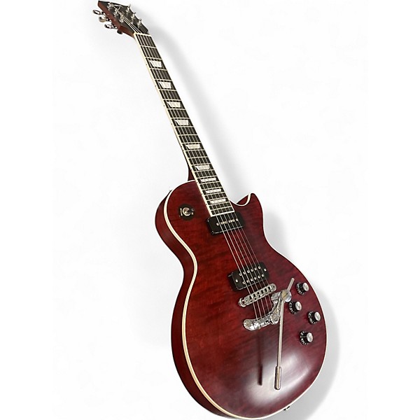Used Gibson Les Paul Classic Player Plus Wine Red Solid Body Electric Guitar