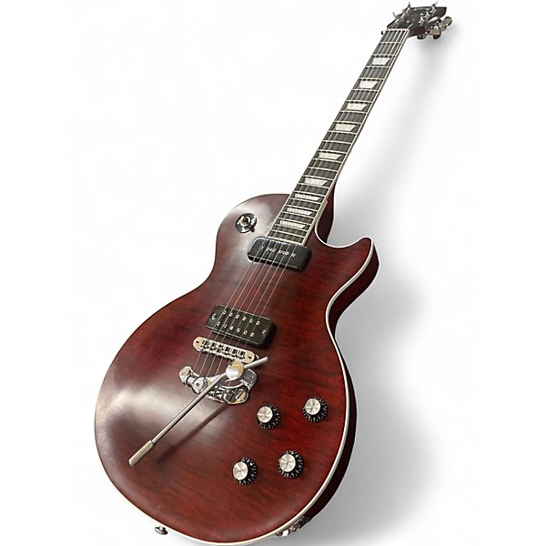 Used Gibson Les Paul Classic Player Plus Wine Red Solid Body Electric Guitar