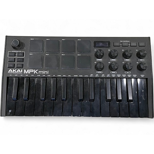 Used Akai Professional MPK Mini MIDI Controller