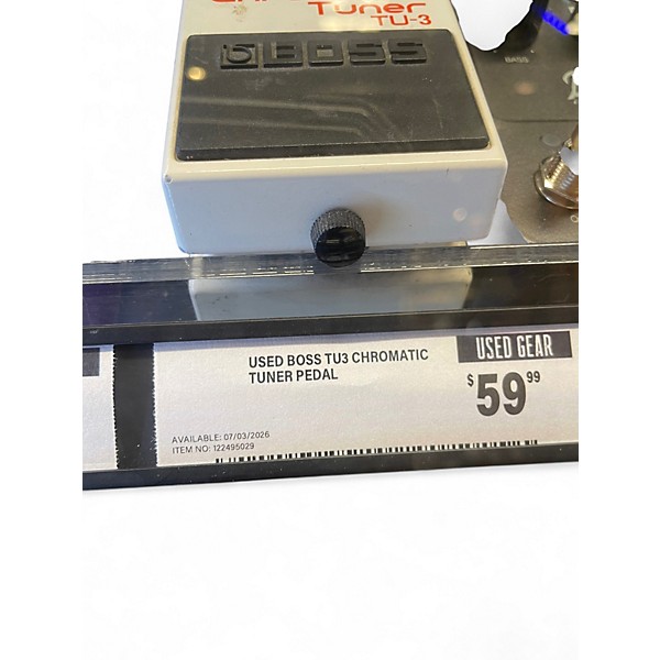 Used BOSS TU3 Chromatic Tuner Pedal