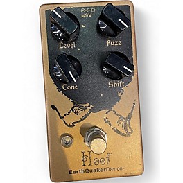 Used EarthQuaker Devices EQDHOOF Hoof Germanium/Silicon Hybrid Fuzz Effect Pedal