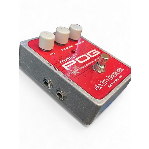 Used Electro-Harmonix Micro Pog Polyphonic Octave Generator Effect Pedal