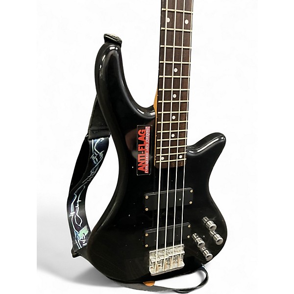 Used Schecter Guitar Research DIAMOND SERIES DELUXE-4 Black Electric Bass Guitar