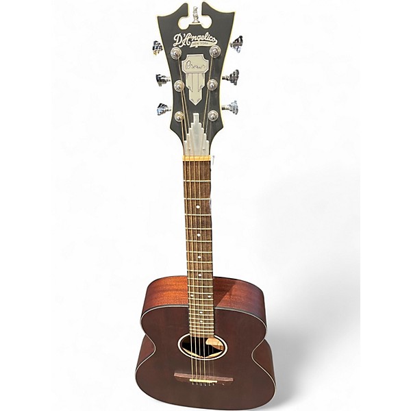 Used D'Angelico PREMIER TAMMY LS ACOUSTIC Brown Acoustic Electric Guitar