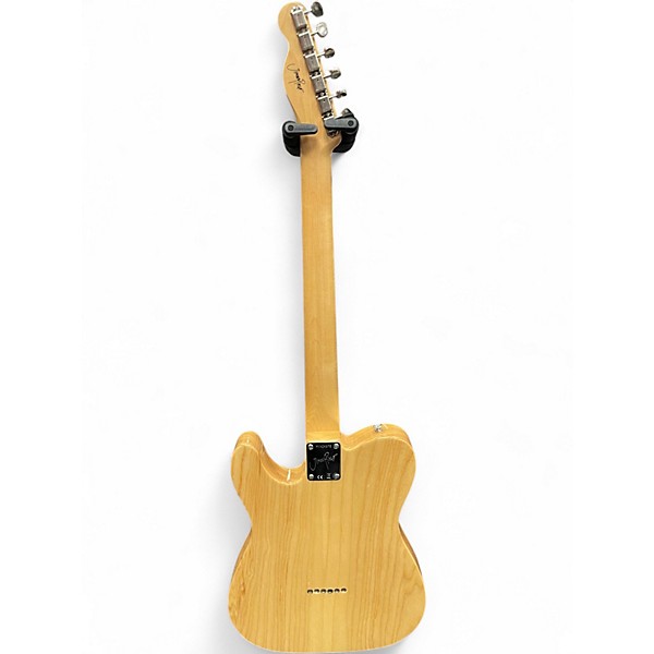 Used Fender Jimmy Page Mirror Telecaster Natural Solid Body Electric Guitar
