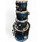 Used Pearl 4 Piece Session Custom Blue Drum Kit