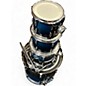 Used Pearl 4 Piece Session Custom Blue Drum Kit