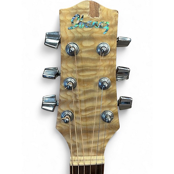 Used Ibanez EWC30ASE-RLG NATURAL QUILT Acoustic Electric Guitar