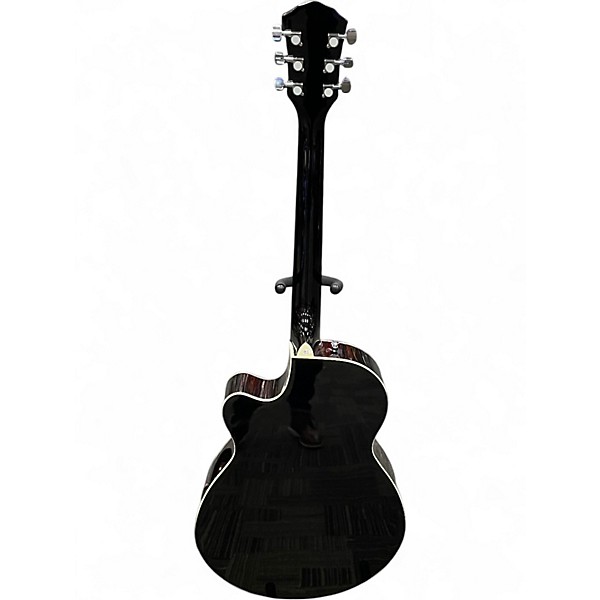 Used Fender FA135CE Concert Black Acoustic Electric Guitar
