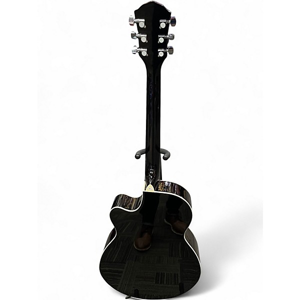 Used Fender FA135CE Concert Black Acoustic Electric Guitar