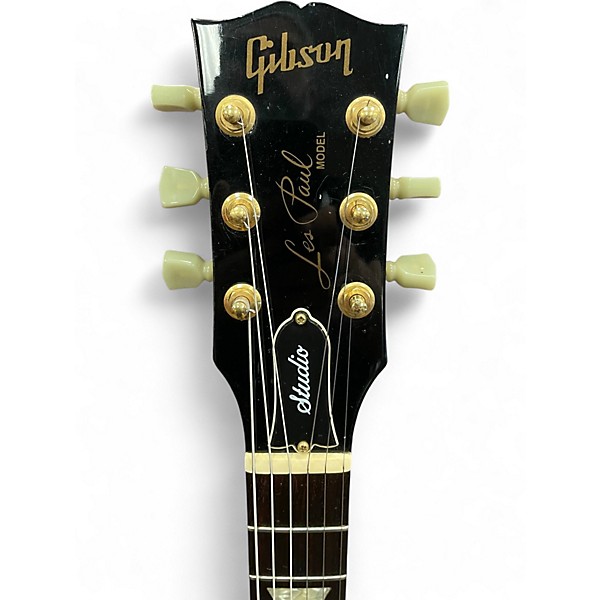 Vintage 1997 Gibson Les Paul Studio Gem Series 3 Color Sunburst Solid Body Electric Guitar