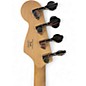 Used Squier Mini Precision Bass Dakota Red Electric Bass Guitar