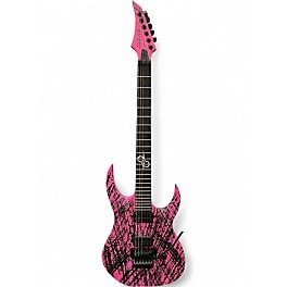 Used Solar Guitars A2.6FRPN PINK SPLATTERED Solid Body Electric Guitar