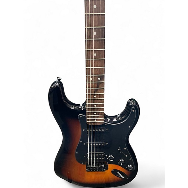 Used Squier SONIC STRATOCASTER HSS SUNBURST Acoustic Electric Guitar