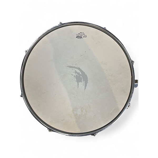 Used 2000s Pearl 5.5X14 EXR Export Series Snare Silver Sparkle Drum