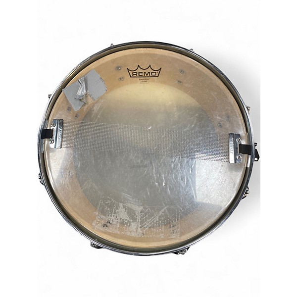 Used 2000s Pearl 5.5X14 EXR Export Series Snare Silver Sparkle Drum